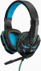 Наушники Aula Prime Basic Gaming Headset Black-Blue (6948391232768) ― Мой магазин