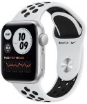 Смарт-часы Apple Watch SE Nike GPS 40mm Silver Aluminum Case with Pure Platinum/Black Nike Sport Band (MKQ23UL/A/MYYD2UL/A)