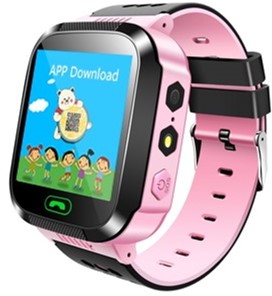 Детские телефон-часы с GPS трекером GOGPS ME K12 Pink (K12PK) ― Мой магазин